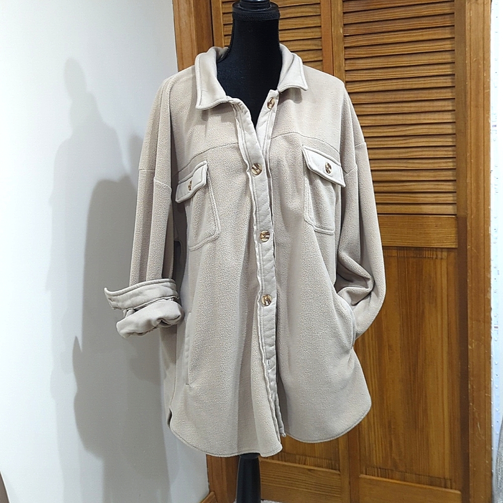 Womens Oversized Shirt, Shacket.
